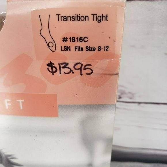 Capezio transition tight sz 8-12 ultra soft #1816C - Picture 3 of 7